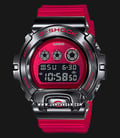 Casio G-Shock GM-6900B-4DR 25th Anniversary Red Digital Dial Red Resin Band-0