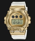 Casio G-Shock GM-6900SG-9DR Gold Ingot Collection Metal Covered Digital Dial Clear Resin Band-0