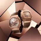 Casio G-Shock GM-S5600BR-5DR Bronze Glow Digital Dial Bronze Resin Band-5