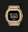 Casio G-Shock X ITZY Metal Covered GM-S5600GB-1DR Stay Gold Series Digital Dial Black Resin Band-0