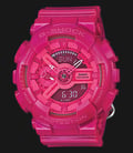 Casio Baby-G GMA-S110CC-4ADR Pink Digital Analog Dial Pink Neon Resin Strap-0