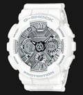 Casio G-Shock GMA-S120MF-7A1DR S Series Grey Digital Analog Dial White Resin Band-0