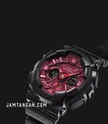 Casio G-Shock GMA-S120RB-1ADR Red And Black Collection Magenta Digital Analog Dial Black Resin Band-2
