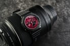 Casio G-Shock GMA-S120RB-1ADR Red And Black Collection Magenta Digital Analog Dial Black Resin Band-8