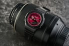 Casio G-Shock GMA-S120RB-1ADR Red And Black Collection Magenta Digital Analog Dial Black Resin Band-9