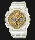 Casio G-Shock X ITZY GMA-S120SG-7ADR Spring Summer Collection Gold Digital Analog Dial Resin Band-0