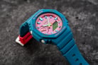 Casio G-Shock GMA-S2100BS-3ADR CasiOak Spring And Summer Pink Digital Analog Dial Green Resin Band-6