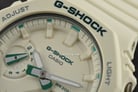 Casio G-Shock GMA-S2100GA-7ADR CasiOak Green Accent Series Digital Analog Dial White Resin Band-8
