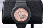 Casio G-Shock X ITZY GMA-S2100MD-1ADR CasiOak Pink Metallic Collection Black Resin Band-8
