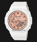 Casio G-Shock X ITZY GMA-S2100MD-7ADR CasiOak Pink Metallic Collection White Resin Band-0