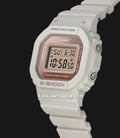Casio G-Shock GMD-S5600-8DR Ladies Rose Gold Digital Dial White Resin Band-2
