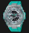 Casio G-Shock G-Steel GST-410-2AJF Men Digital Analog Watch Green Resin Band-0