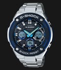 Casio G-Shock GST-S100D-1A2DR Tough Solar Digital Analog Dial Stainless Steel Band-0