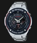 Casio G-Shock GST-S100D-1A4DR Tough Solar Digital Analog Dial Stainless Steel Band-0