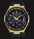 Casio G-Shock G-Steel GST-S100G-1ADR Tough Solar Digital Analog Dial Black Resin Band-0