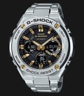 Casio G-Shock GST-S110D-1A9DR Digital Analog Dial Stainless Steel Band-0