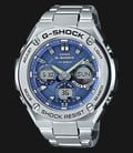 Casio G-Shock GST-S110D-2ADR G Steel Digital Analog Dial Stainless Steel Band-0