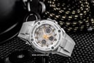 Casio G-Shock G-Steel GST-W300-7AJF Tough Solar White Digital Analog Watch White Resin Band-4