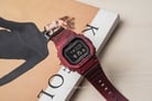 Casio G-Shock GW-B5600SL-4DR Sand And Land Series Tough Solar Digital Dial Red Resin Band-4