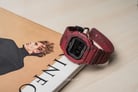 Casio G-Shock GW-B5600SL-4DR Sand And Land Series Tough Solar Digital Dial Red Resin Band-5
