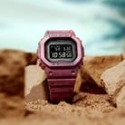 Casio G-Shock GW-B5600SL-4DR Sand And Land Series Tough Solar Digital Dial Red Resin Band-10