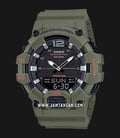 Casio General HDC-700-3A2VDF Digital Analog Dial Green Olive Resin Band-0