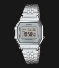 Casio General LA680WA-7DF Woman at Glance Digital Dial Stainless Steel Band-0