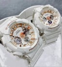 Casio G-Shock LOV-20A-7ADR Presents Lovers Collection Digital Dial White Resin Band-1