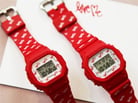 Casio G-Shock LOV-20B-4DR Presents Lovers Collection Digital Dial Red Resin Band-3