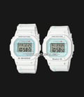 Casio G-Shock LOV-21B-7DR Presents Lovers Collection Digital Dial White Resin Band-0