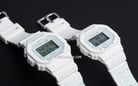 Casio G-Shock LOV-21B-7DR Presents Lovers Collection Digital Dial White Resin Band-4