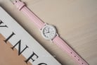 Casio General LQ-139L-4B1DF Ladies White Dial Pink Leather Band-3
