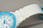 Casio General LRW-200H-2BVDF Water Resistant 100M White Dial White Resin Band-10