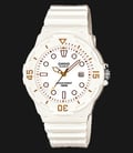 Casio General LRW-200H-7E2VDF Water Resistant 100M Dual Tone Dial White Resin Band-0