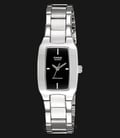 Casio General LTP-1165A-1CDF Ladies Black Dial Stainless Steel Band-0