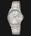 Casio General LTP-1183A-7ADF Ladies Silver Dial Stainless Steel Band-0