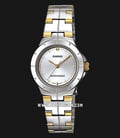 Casio General LTP-1242SG-7CDF Enticer Ladies Silver Dial Dual Tone Stainless Steel-0