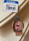 Casio General LTP-1314D-5AVDF Enticer Ladies Pink Dial Stainless Steel Band-4