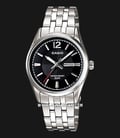 Casio General LTP-1335D-1AVDF Enticer Ladies Black Dial Stainless Steel Band-0