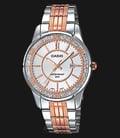 Casio LTP-1358RG-7AVDF - Enticer Ladies - Dual-tone Rose-gold Ion Plated-0