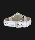 Casio General LTP-2085L-7AVDF Enticer Ladies White Dial Ion Plated White Leather Strap-2