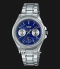 Casio General LTP-2088D-2A1VDF Enticer Ladies Blue Dial Stainless Steel Band-0
