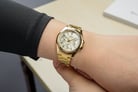 Casio General LTP-2088G-9AVDF Enticer Ladies Gold Dial Gold Stainless Steel Band-8