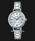 Casio LTP-E146D-2ADF Enticer Ladies Silver Dial Stainless Steel Strap-0