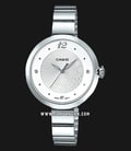Casio LTP-E154D-7ADF Enticer Ladies Silver Dial Stainless Steel Strap-0