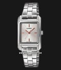 Casio General LTP-E165D-7ADF Ladies Silver Dial Stainless Steel Band-0