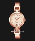 Casio LTP-E402PG-9AVDF Ladies Rose Gold Dial Rose Gold Stainless Steel Strap-0