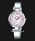 Casio General LTP-E403D-4AVDF Ladies Silver Dial Stainless Steel Strap-0