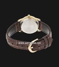 Casio General LTP-V001GL-1BUDF Ladies Black Dial Brown Leather Band-2