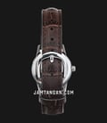 Casio General LTP-V002L-7B2UDF Silver Dial Brown Leather Band-2